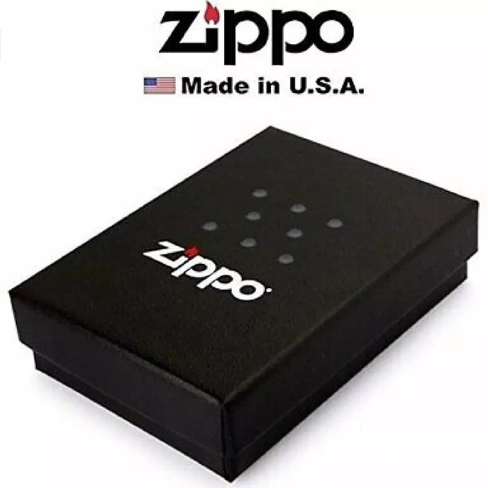 Genuine Brand New 2017 ZIPPO Lighter PULLING A CRACKER BY THE FIRE Satin Chrome