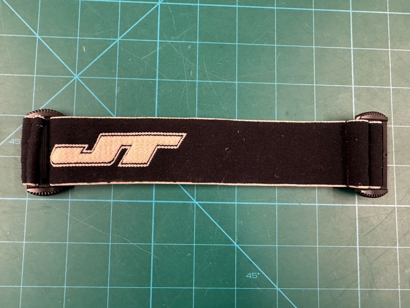JT woven goggle strap for FLEX / SPECTRA. RARE! Old School! Vintage!