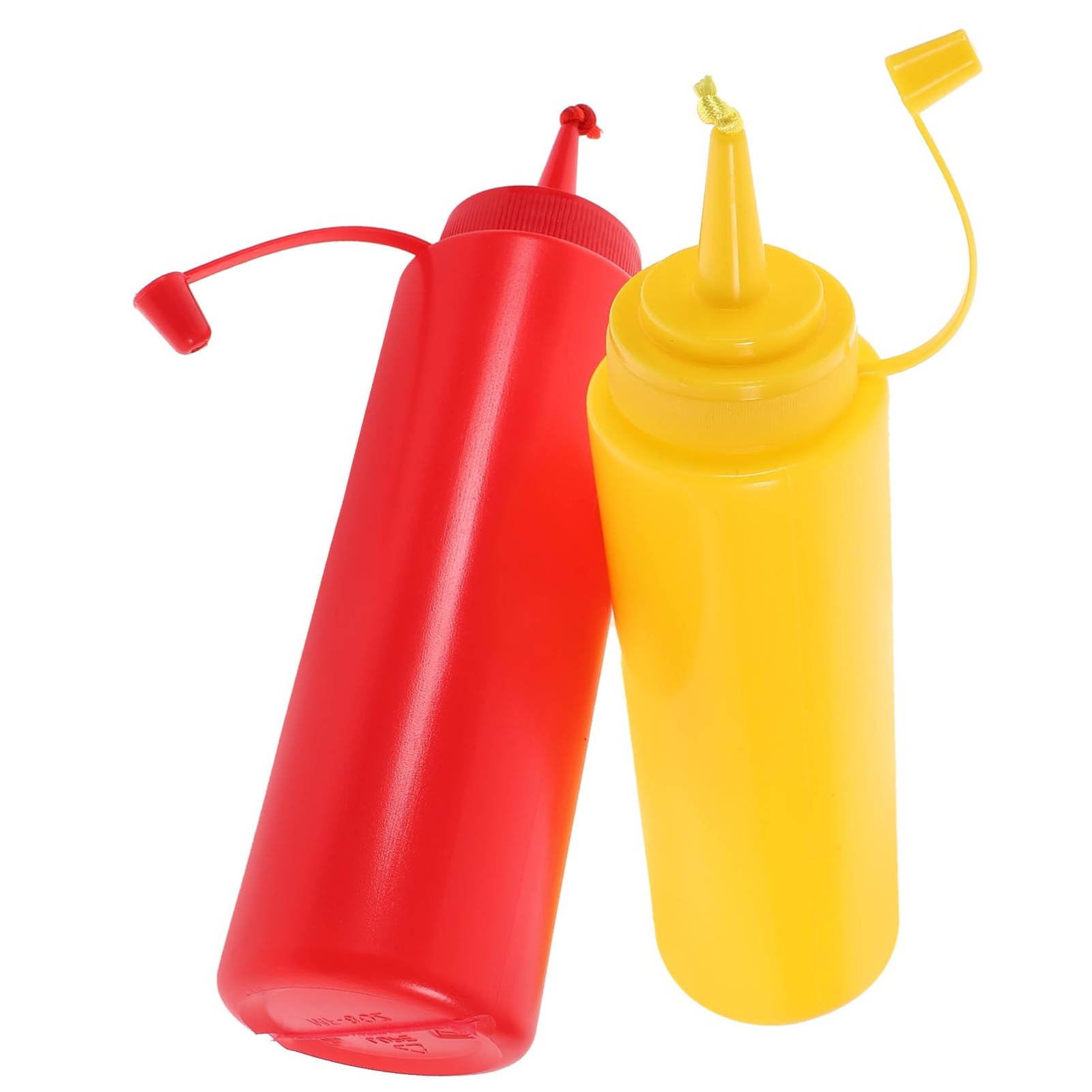 SEWACC 2pcs Funny Fake Mustard Ketchup 18.50X4.50X4.50CM, Assorted Color
