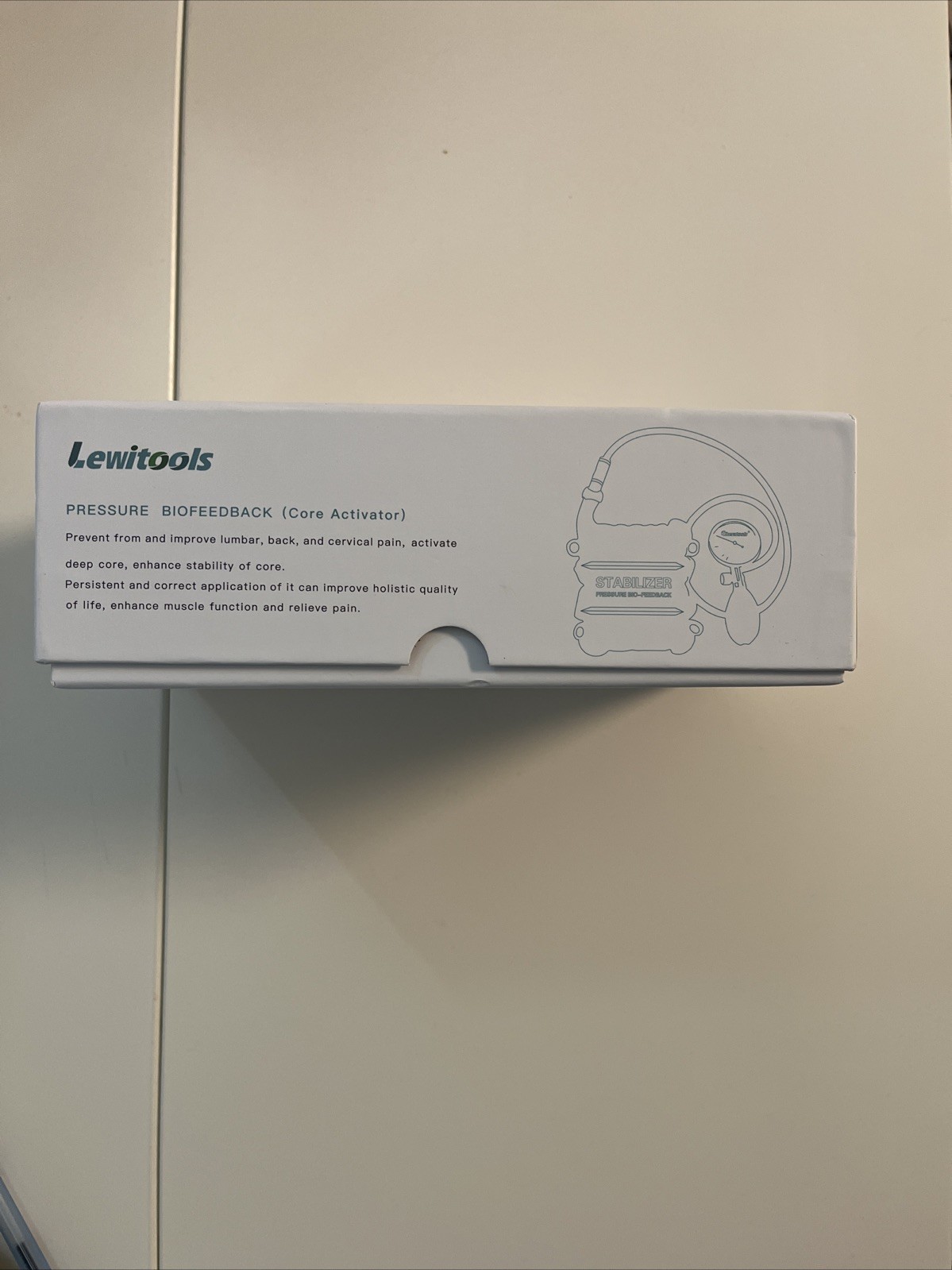 Lewitools Pressure Biofeedback Stabilizer Core Activator-Back & Neck Pain Relief