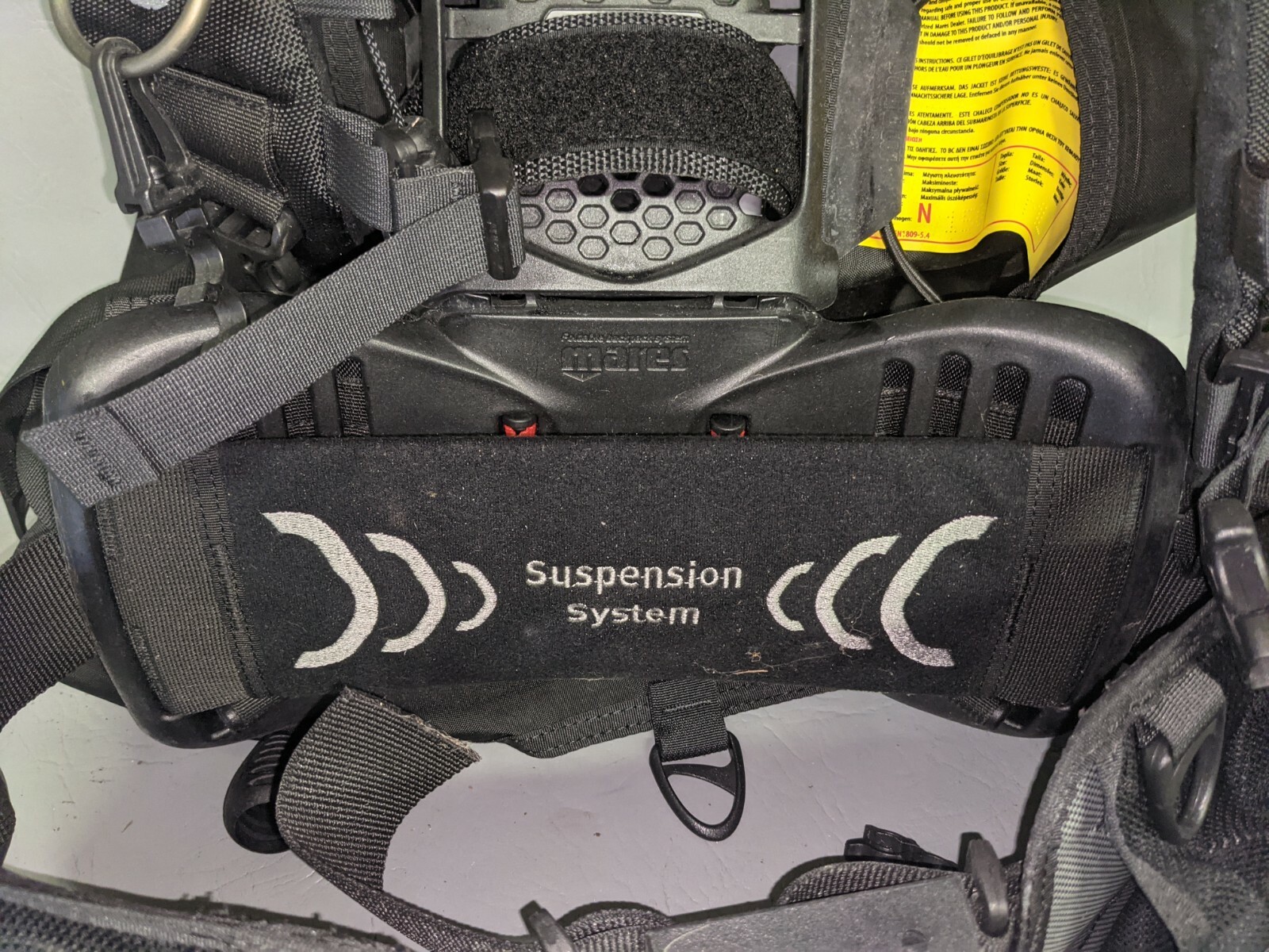 Mares Foldable Backpack System Diving Backpack Size M/L (UT)