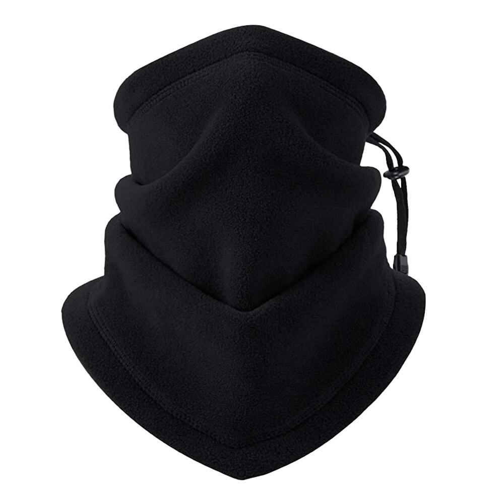 Fleece Neck Warmer Soft Gaiter Winter Windproof Ski Face Mask for Hiking Cycling
