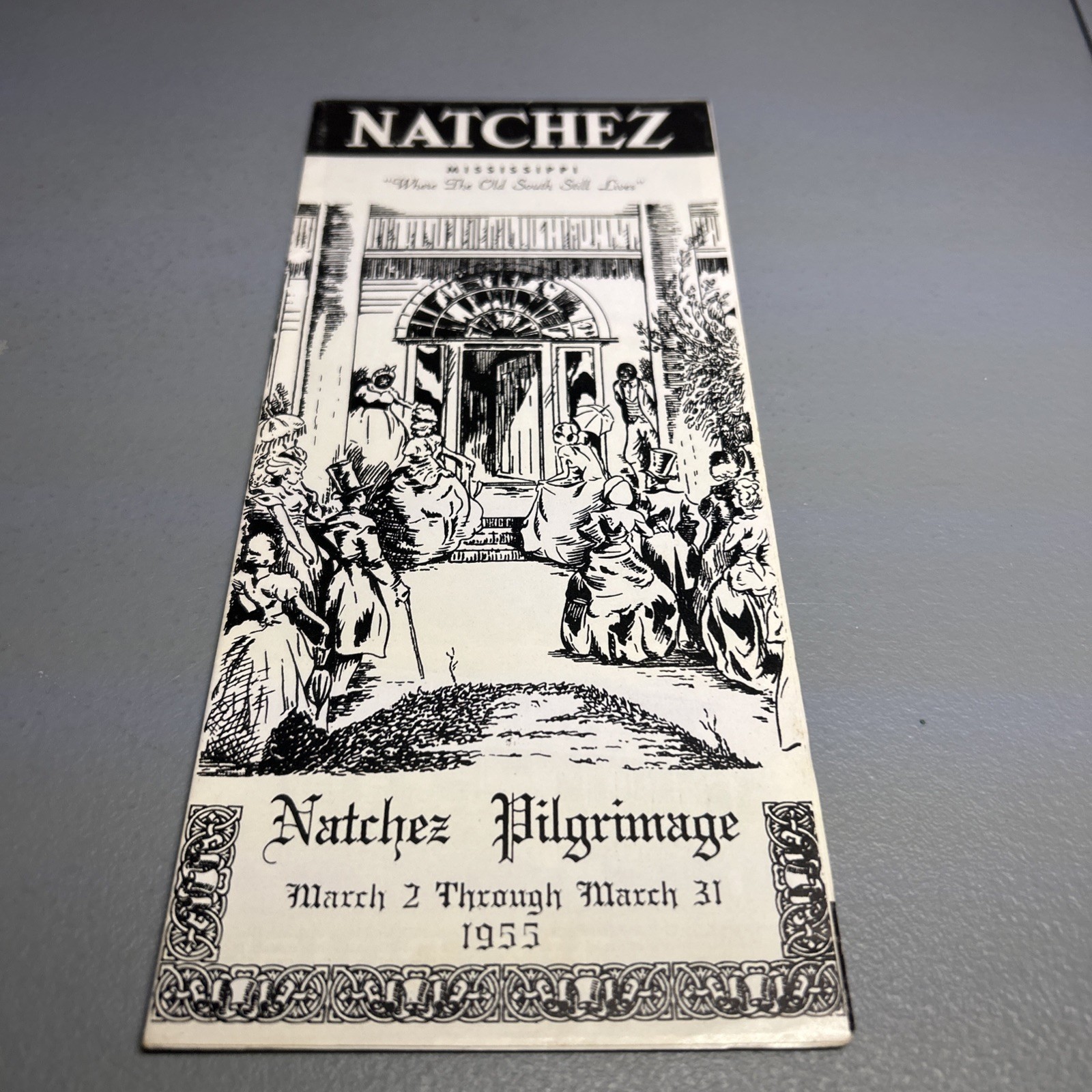 Natchez Pilgrimage 1953 Pamphlet Mississippi