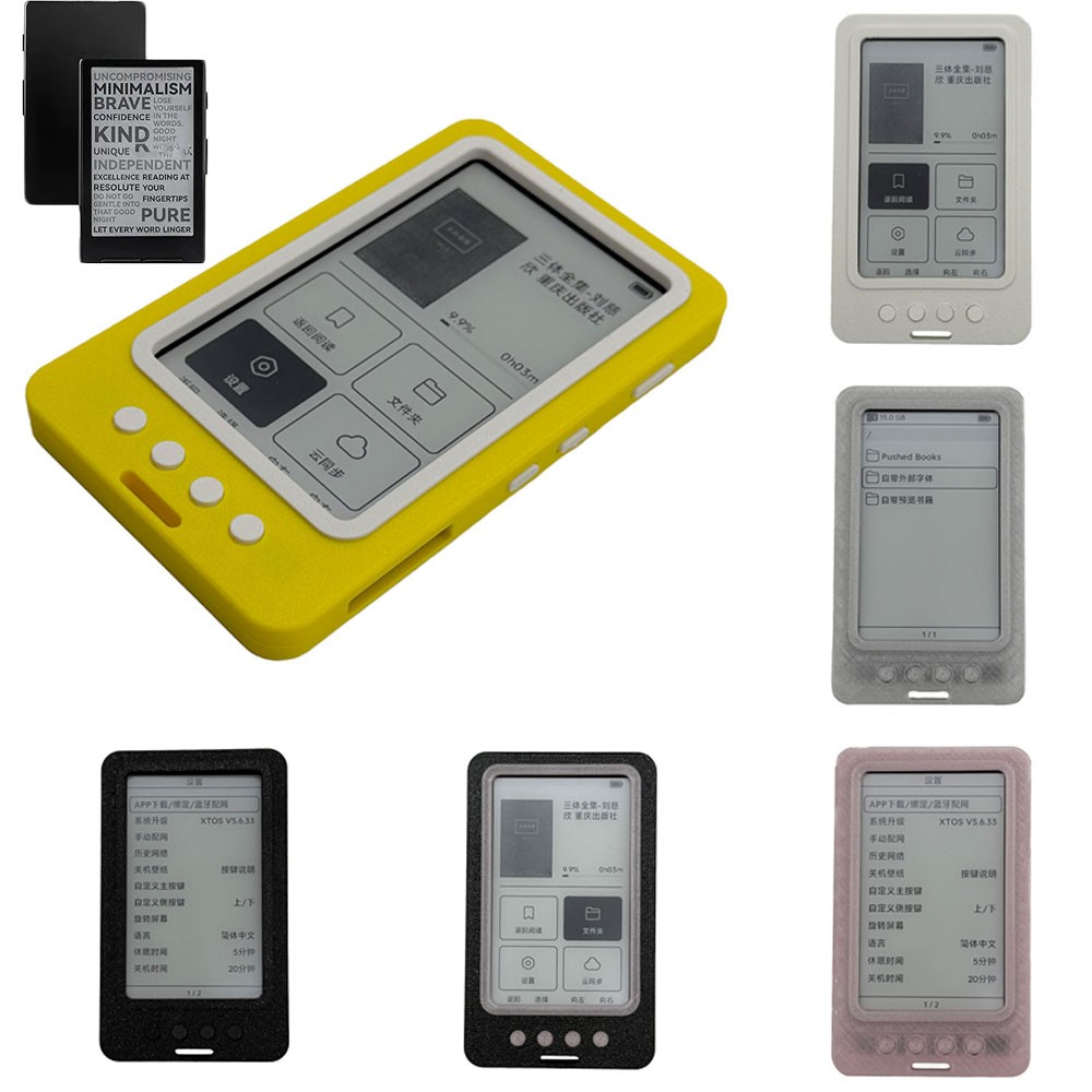 New for XTEINK X4 PLA 3D Printed Protective Case Anti Scratch Non Slip Cover