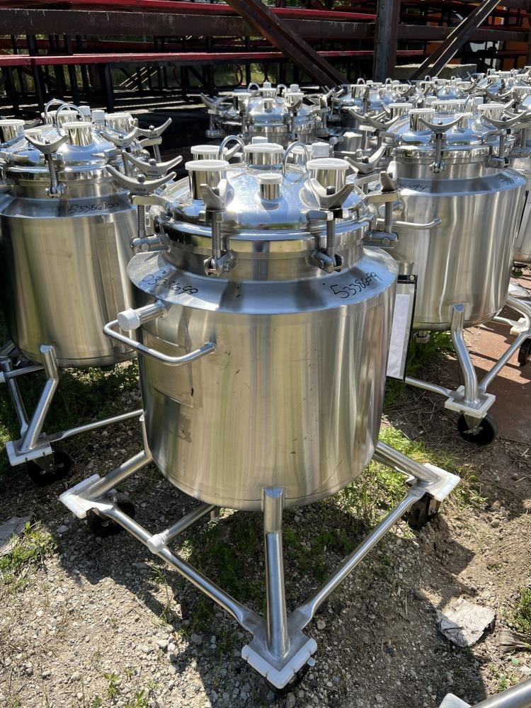 Precision Stainless Jacketed Tank 103 Liter / 27.2 Gallon Capacity, 316SS