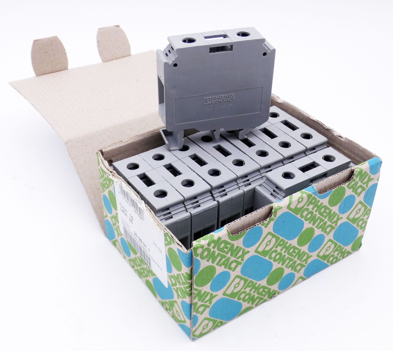 9x Phoenix Contact UKH 25 3009011 Feed-through terminal block -unused-