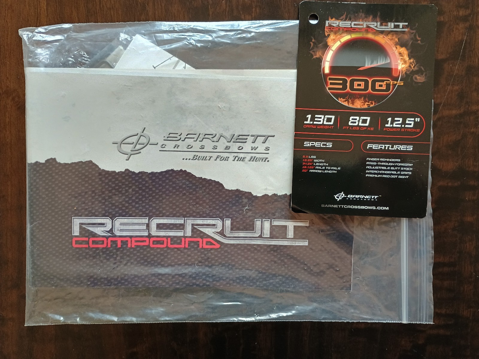 Barnett Recruit Compound Crossbow 140lbs 300fps Complete Package