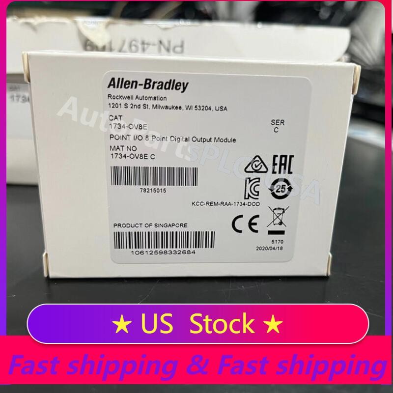 1734-OV8E POINT I/O 8 Point Digital Output Module Brand AB  US Free Tax