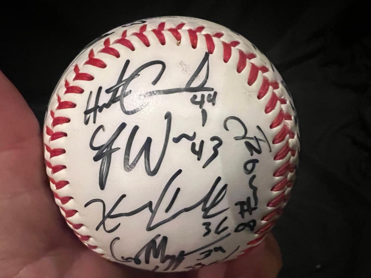 Original Authentic Player Signature Signed Team Brooklyn Cyclones Baseball 2011
