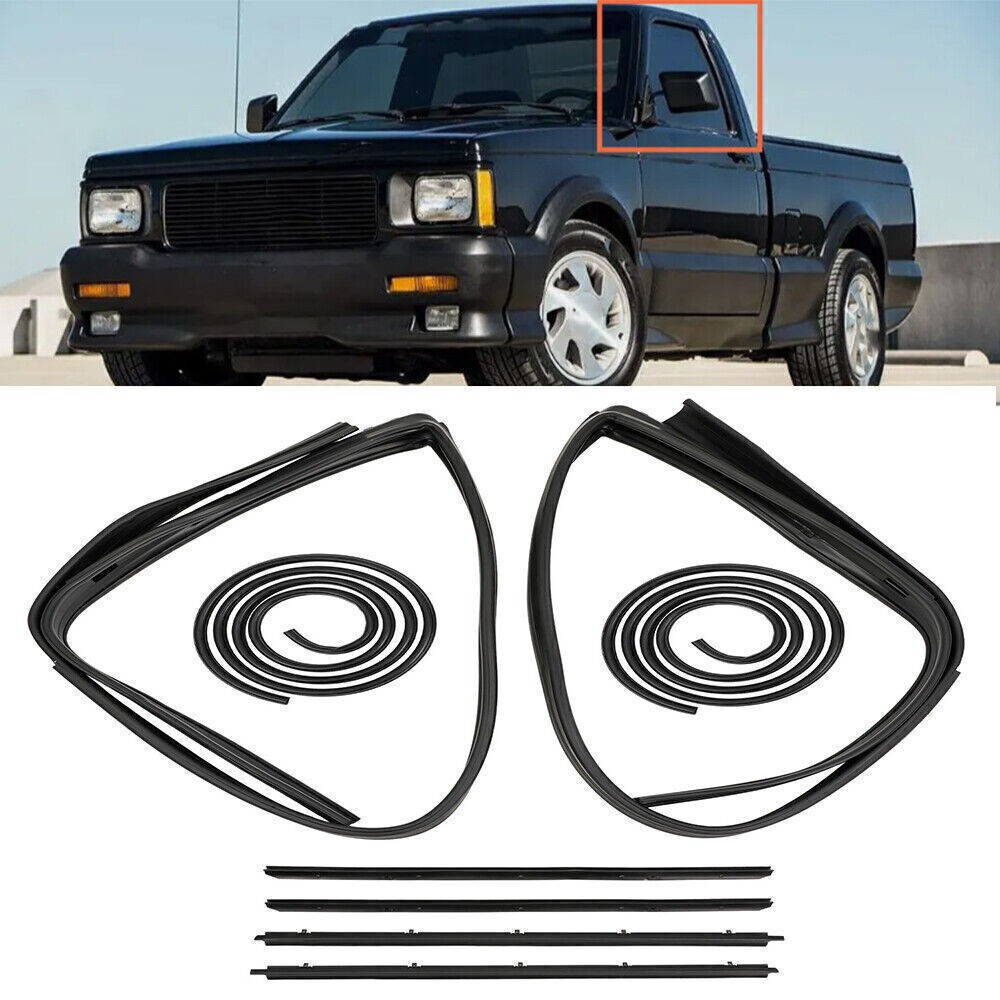 8PCS/Set Door Weatherstrip Seal Kit For 1983-1994 Chevy S10 Blazer GMC S15 /USA