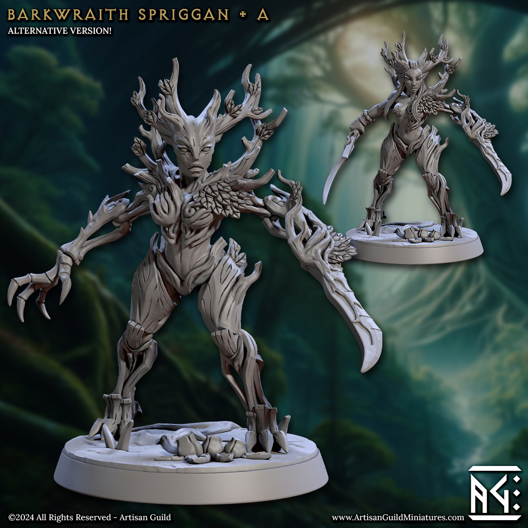 Tree Spirit Spriggan - Monster - Blade -  Artisan Guild - Dungeons and Dragons