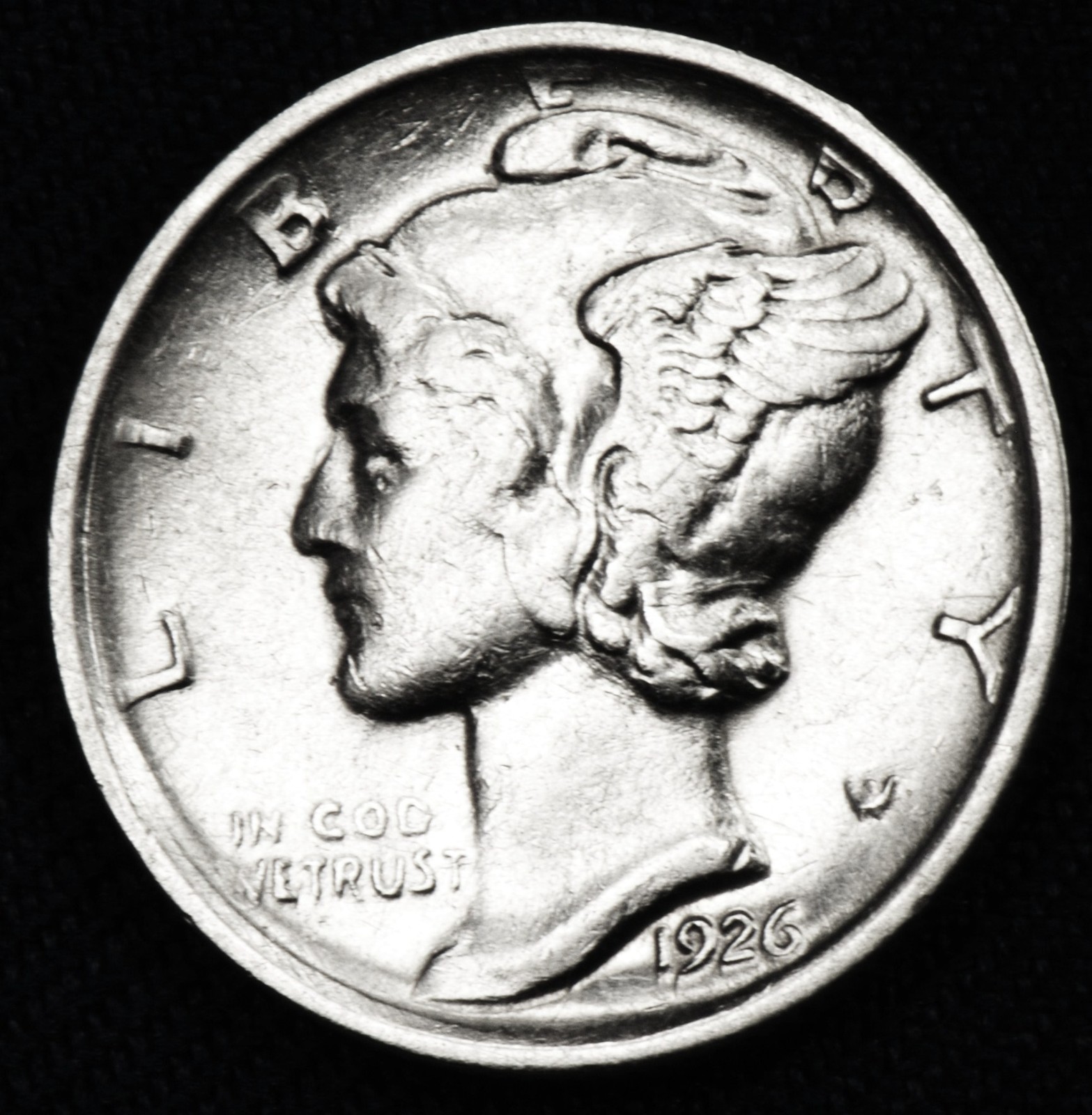 1926-d Mercury Dime.     High Grade (Inventory A)