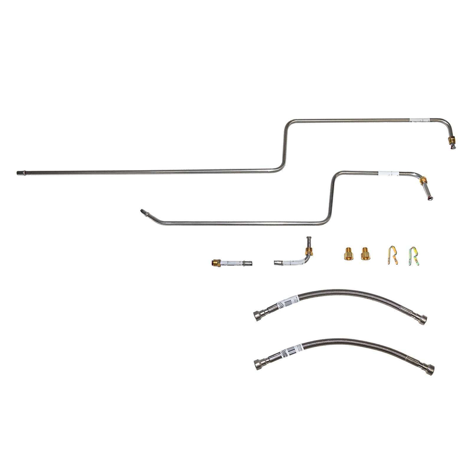 Fits 97-02 Jeep Wrangler Transmission Lines Oil Cooler Line Stainless WTC9706SS