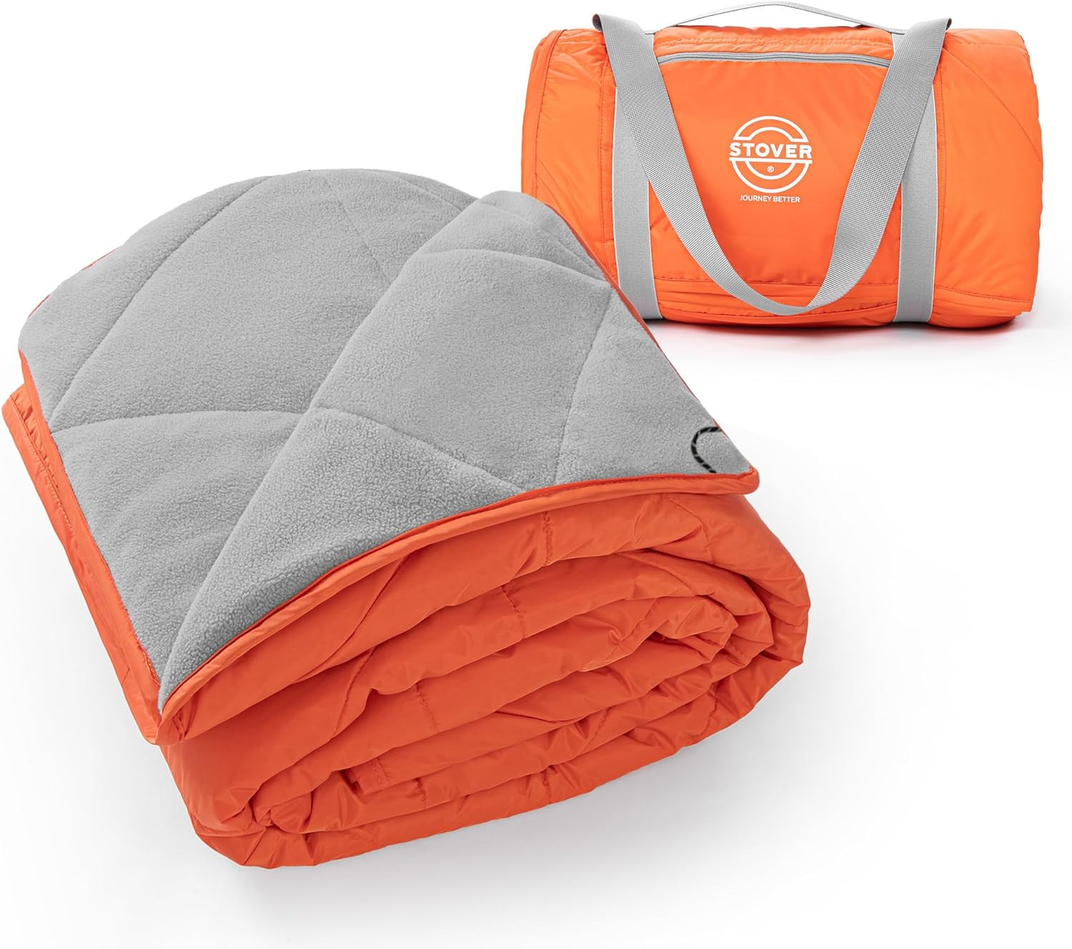 Large Waterproof Outdoor Stadium Blanket- Extra Thick Soft Fleece Camping Blanke