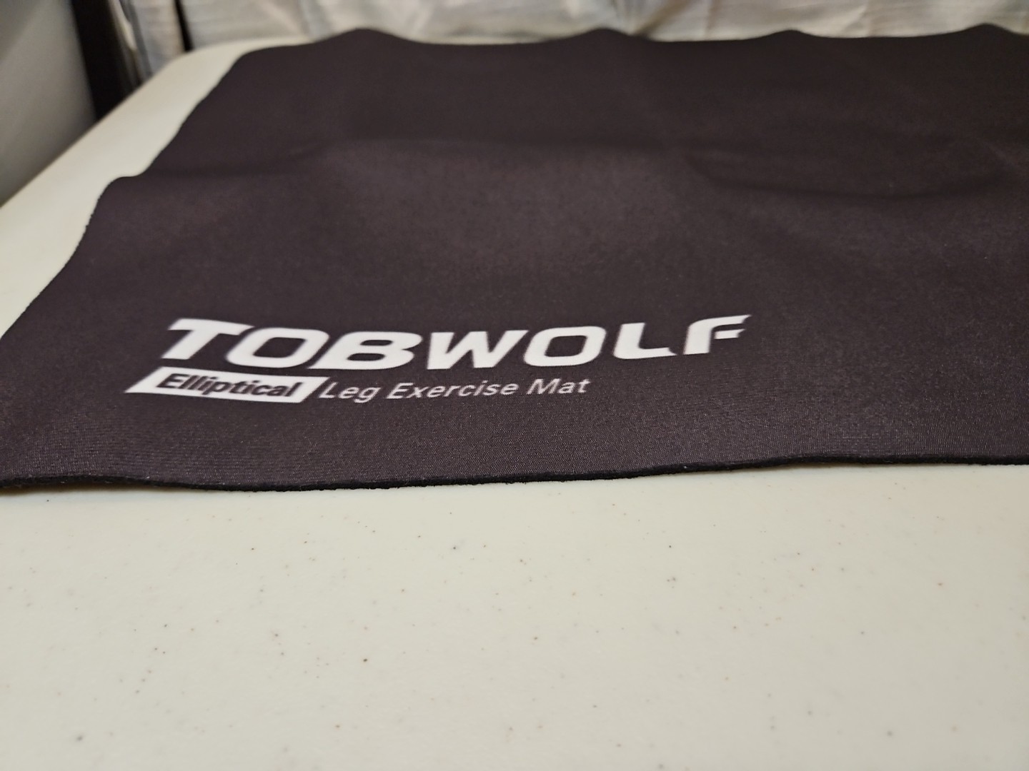 Non-Slip Exercise Mat Under Desk Elliptical Machine Floor Protection Stability