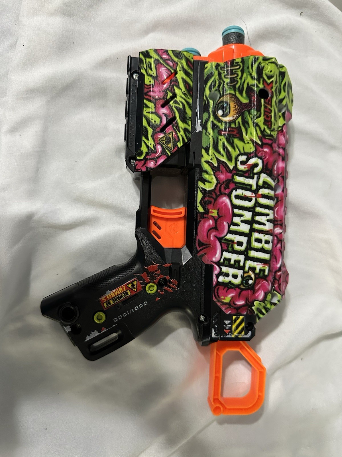 Zombie Stomper Foam Dart Blaster Toy Gun Zuru x Shot