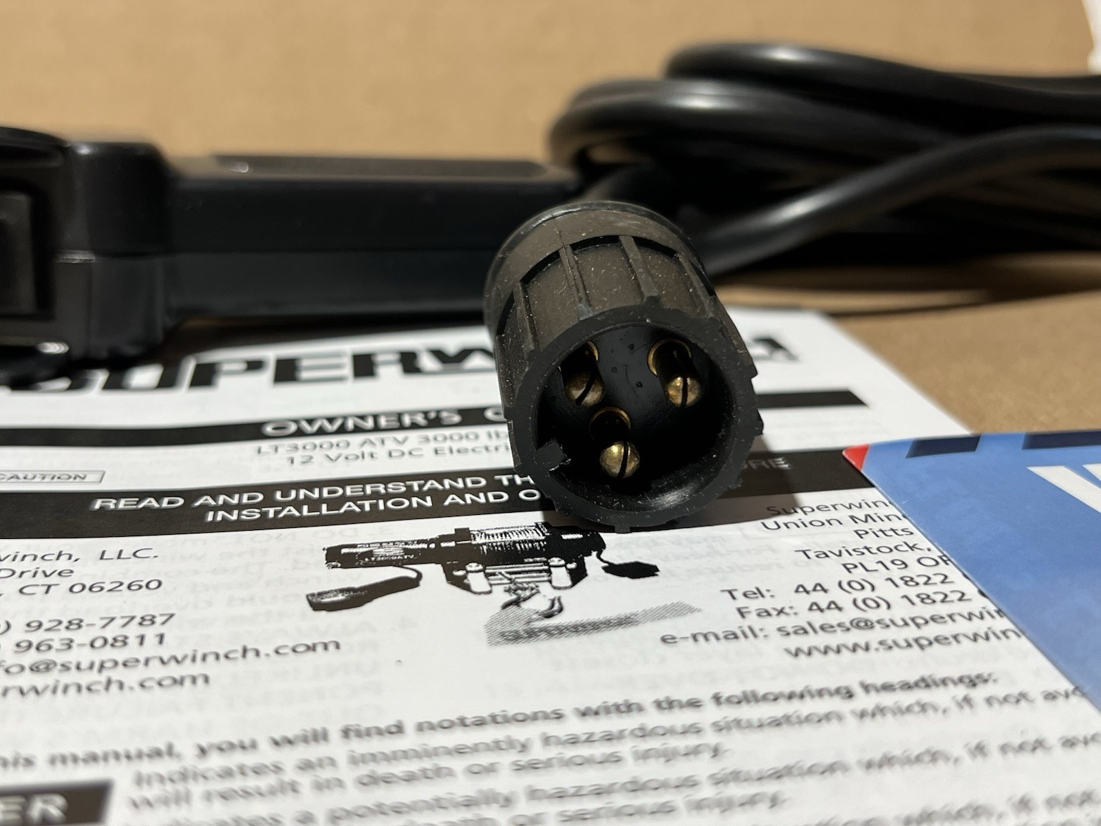 Genuine Superwinch LT3000 Winch Remote & Toggle Switch Control Replacement New