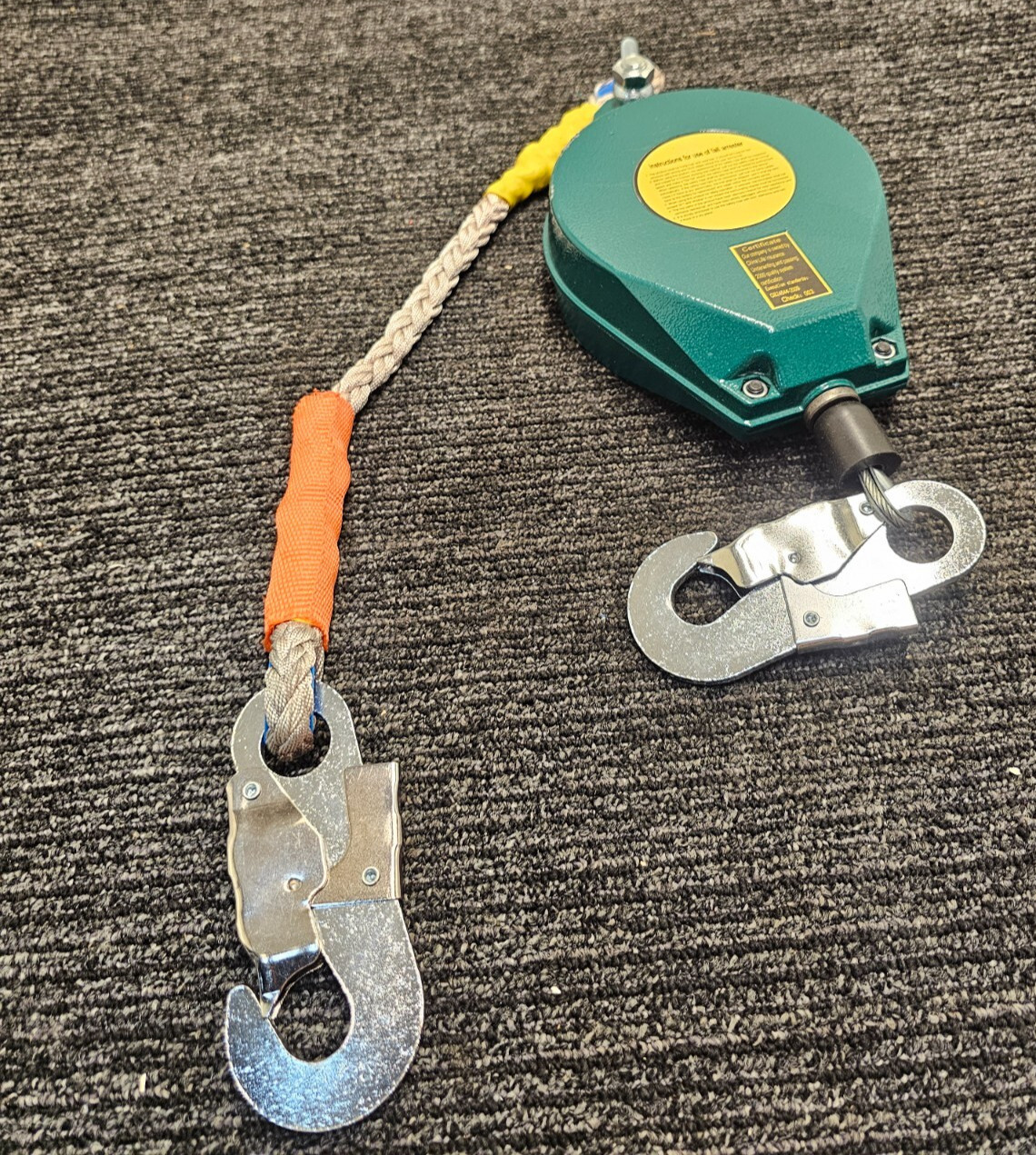 Self Retracting 10M Lifeline Lanyard Fall Arrester Fall Protection Heavy Duty