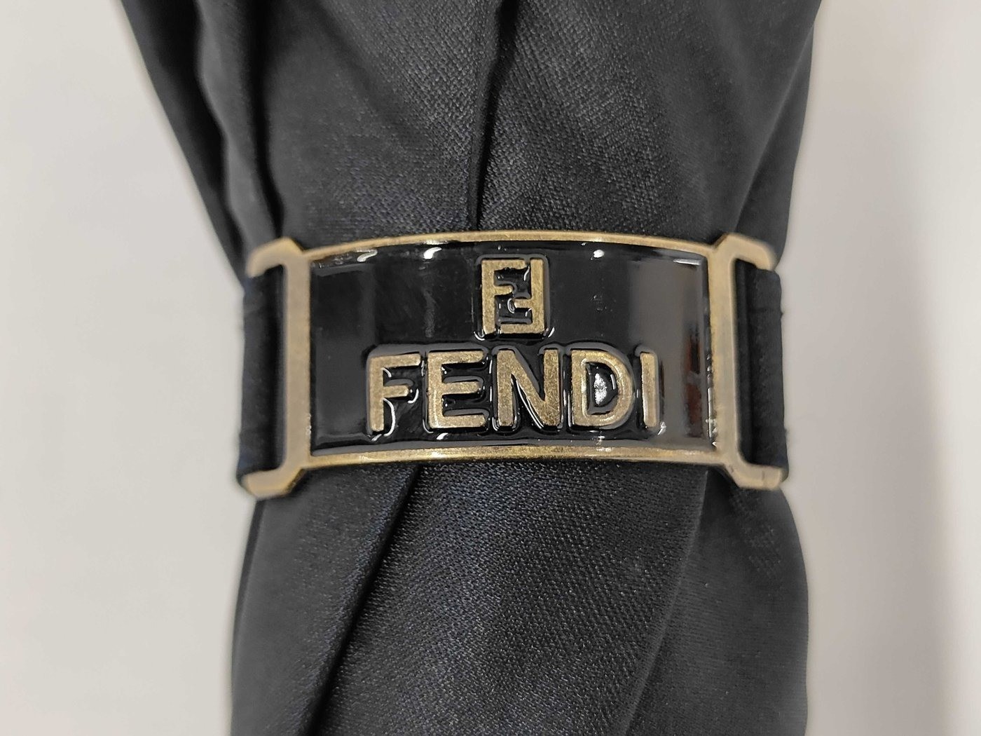 Fendi Zuccino FF Navy Blue Umbrella