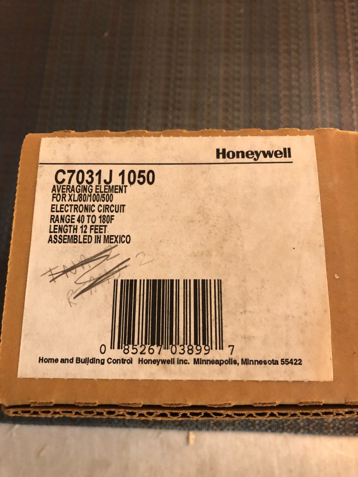 Honeywell C7031J1050 Averaging Element Sensor NEW!