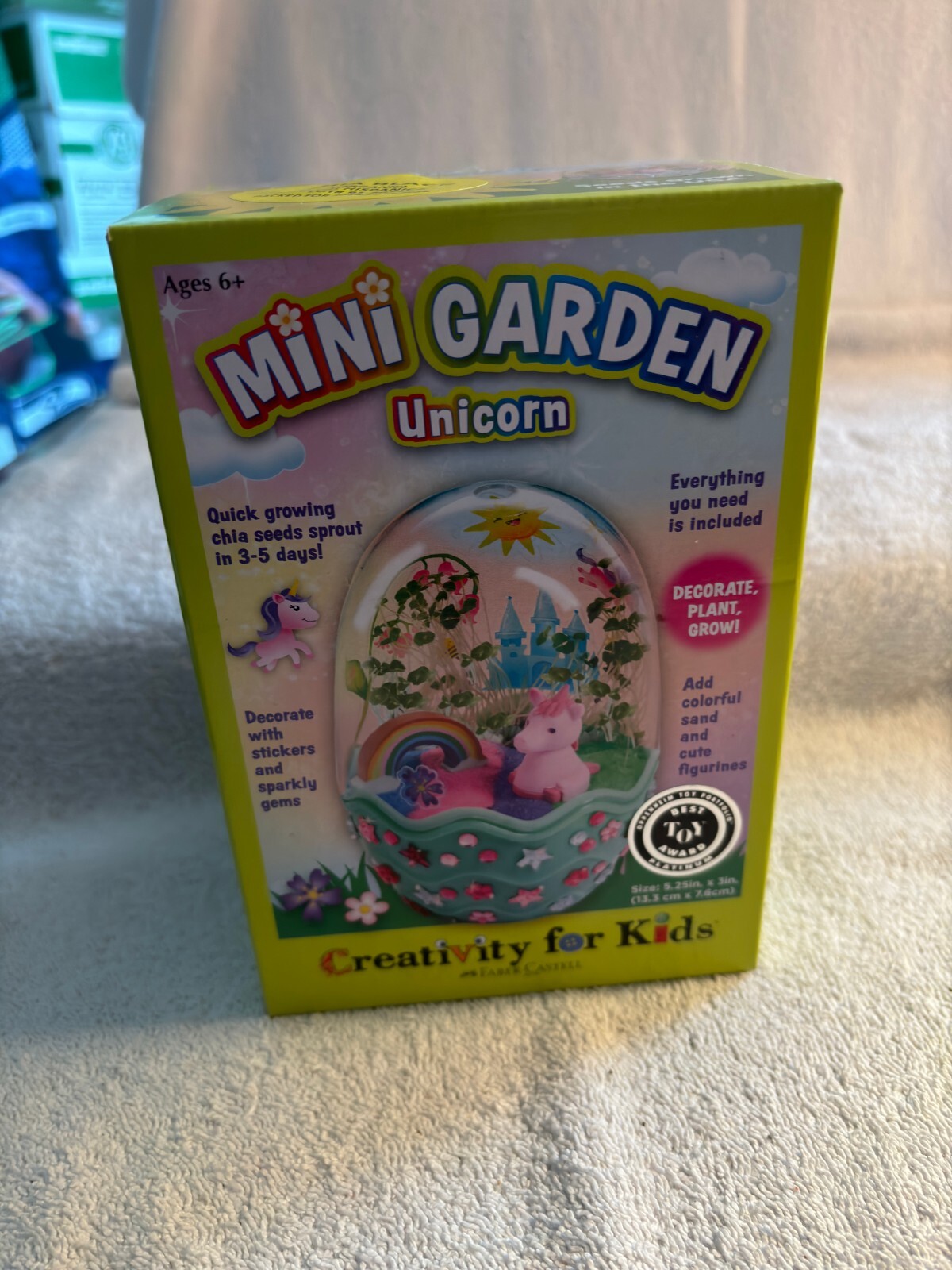 MINI GARDEN UNICORN CREATIVITY FOR KIDS NEW