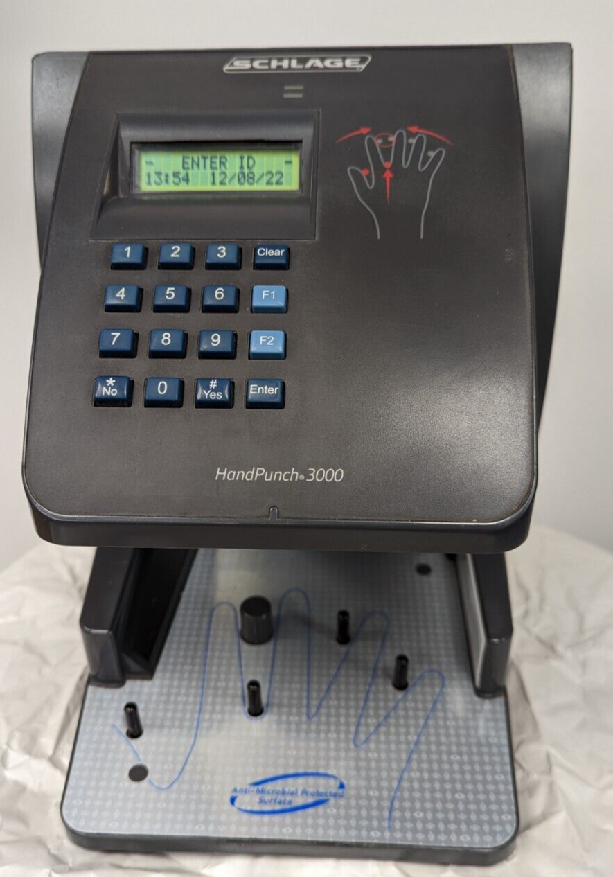 Schlage HandPunch HP-3000 E with Ethernet