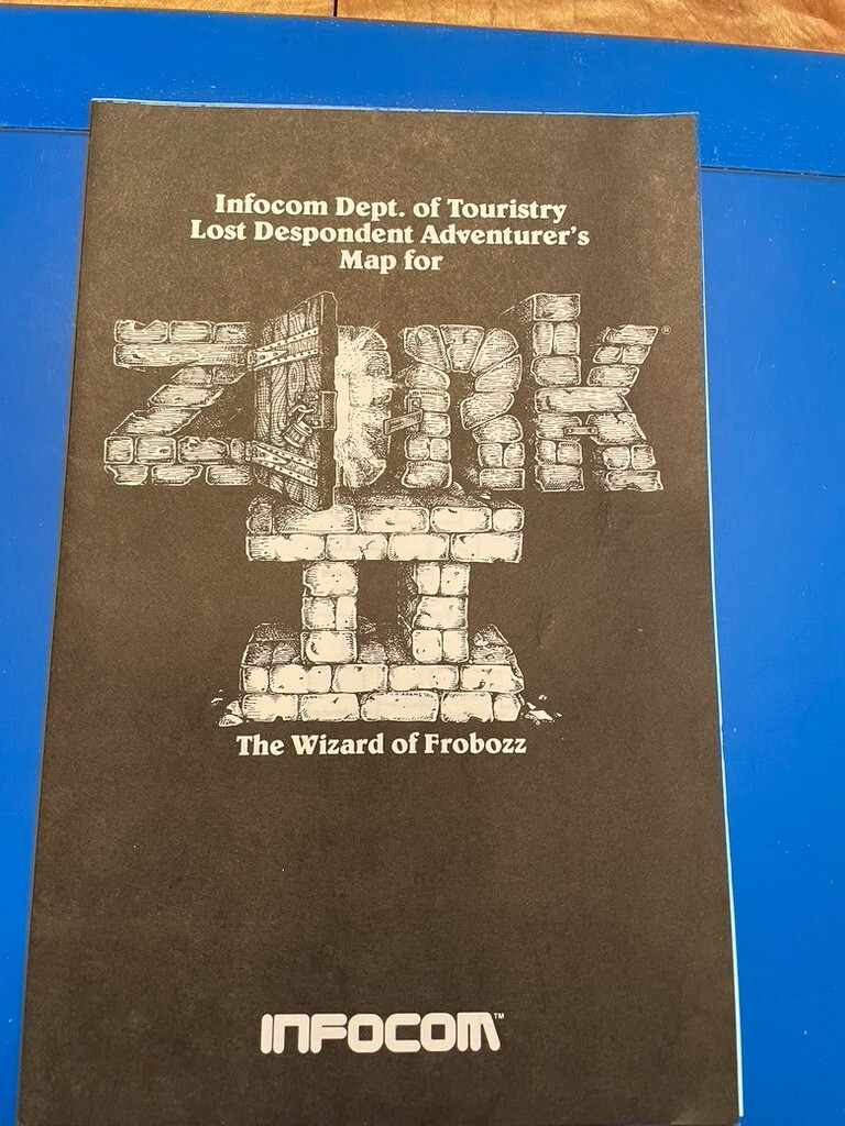 ZORK II Map - revisit the classic!