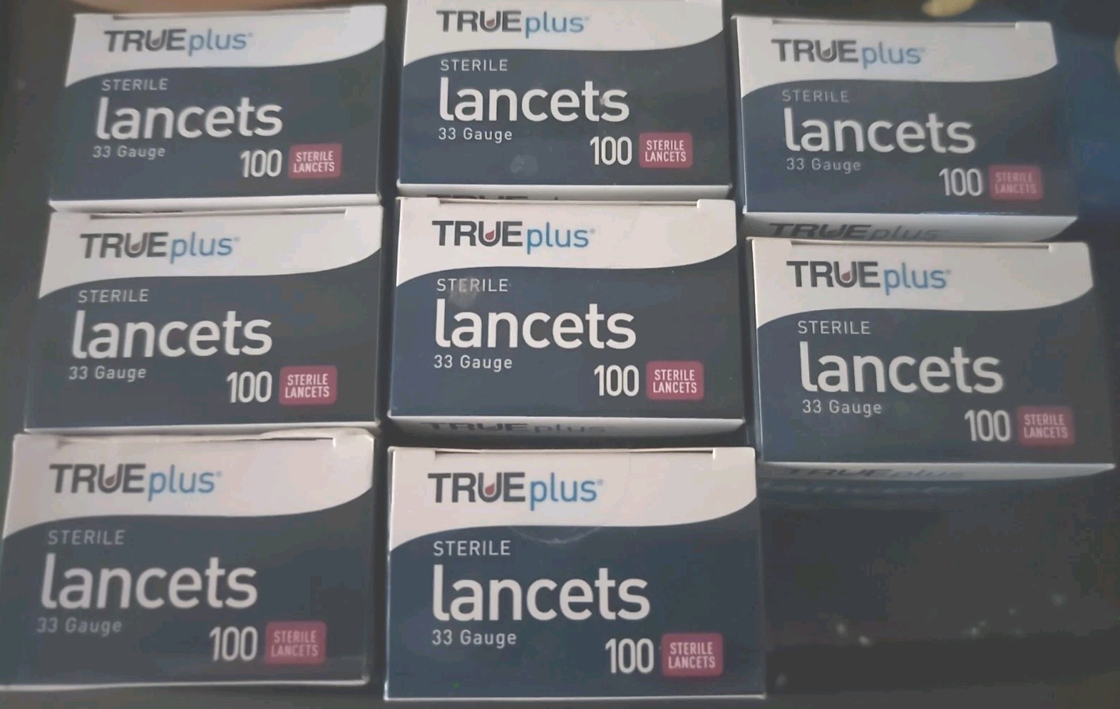 Trueplus Sterile Lancet 33g - 100 Count