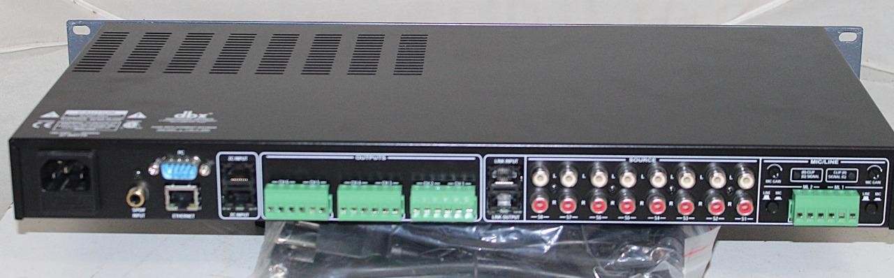 dbx ZonePRO 1260 12x6 Digital Zone Signal Processor - New