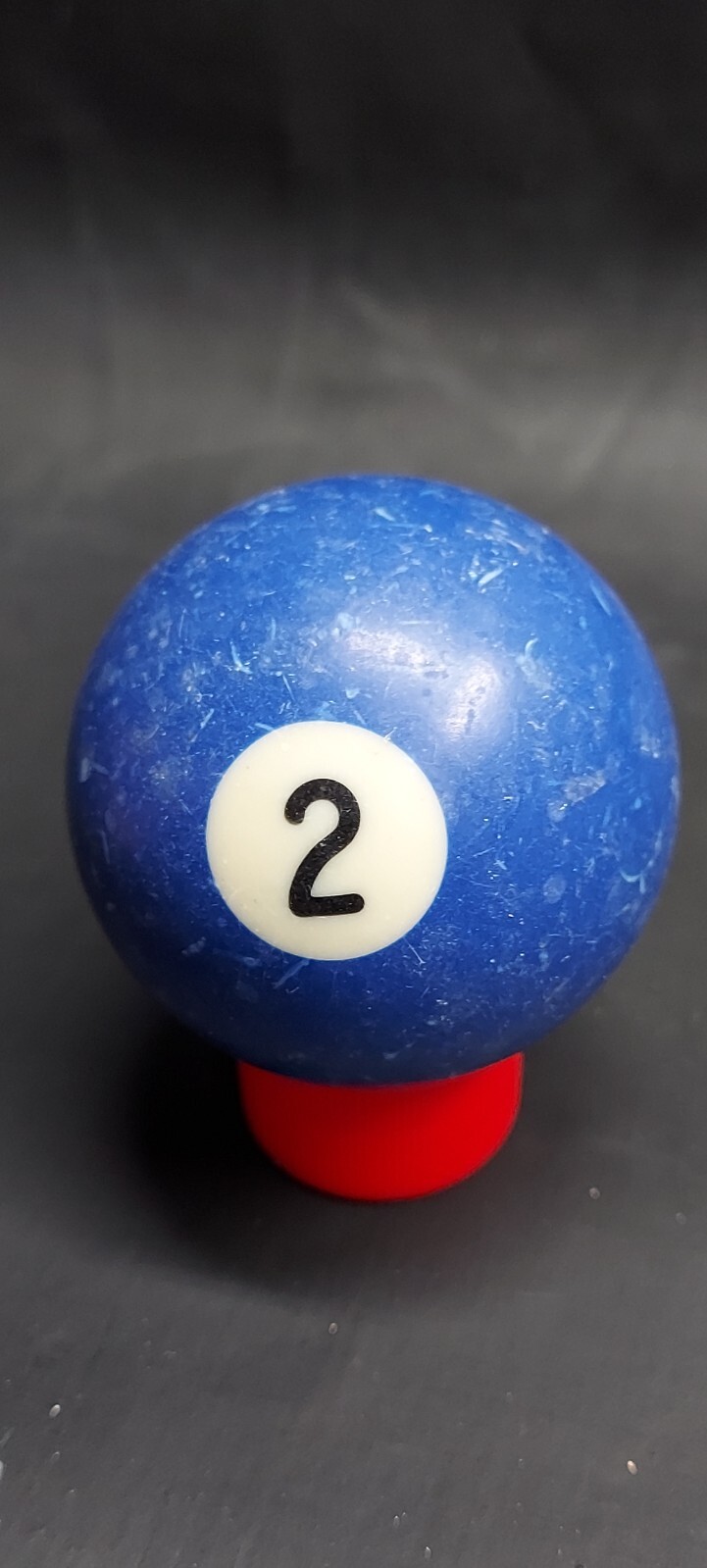 #2 Pool Ball VINTAGE, ANTIQUE BILLIARD BALLS 4