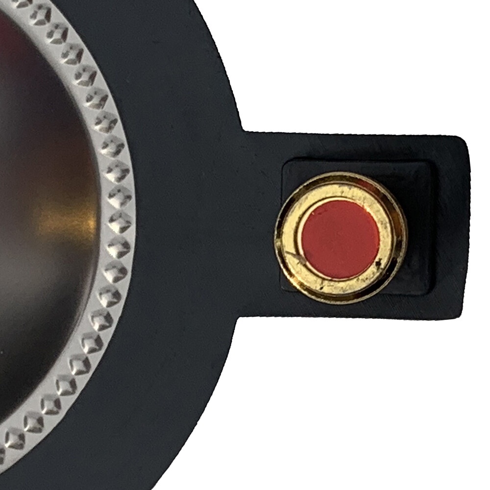 44MM Replacement Diaphragm Titanium Compression For PA Speaker Driver Tweeter