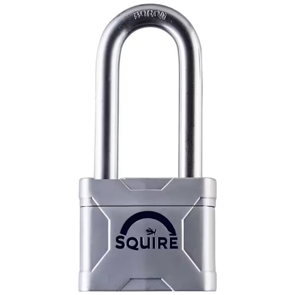 Mercury 2.16 In. Wide Steel Keyed Padlock with 2.5 In. High Boron Shackle