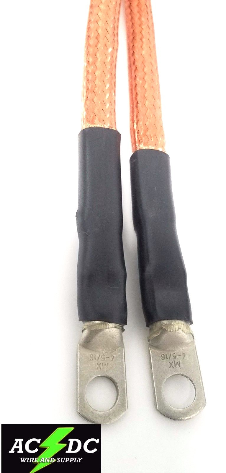 Ground Wire Kit Honda Civic Acura Integra 4 AWG GROUNDS (2PCS 12") BARE COPPER