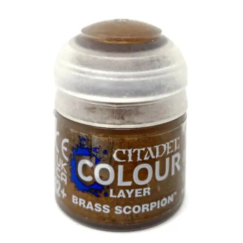 Citadel Layer: Brass Scorpion (12ml) Free Shipping on Extra Items