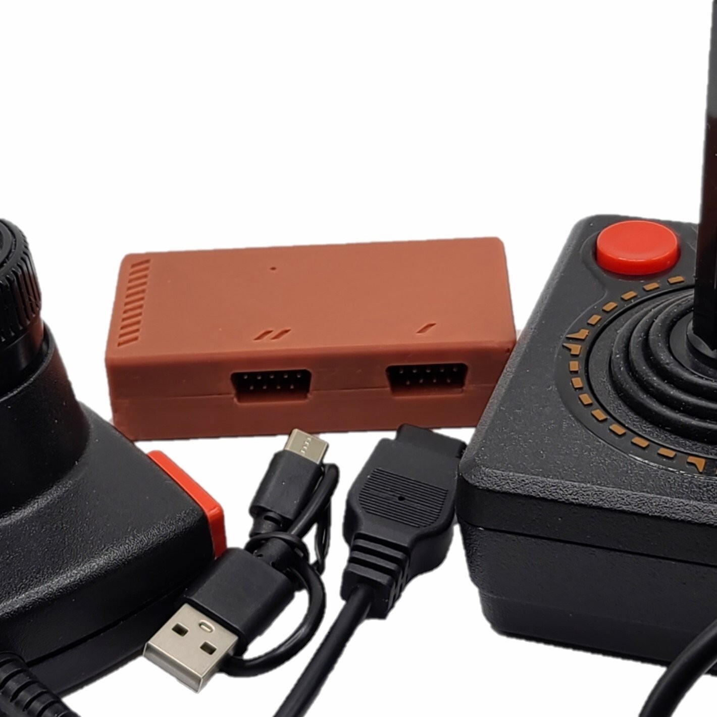 iCode Atari Joystick, Paddle, Driving to USB Adapter 2 ports 2600 7800 XE/XL/ST 
