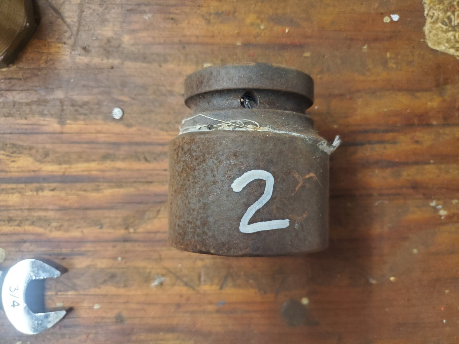 UNBRANDED 2 X 1 IMPACT SOCKET 2" X 1"