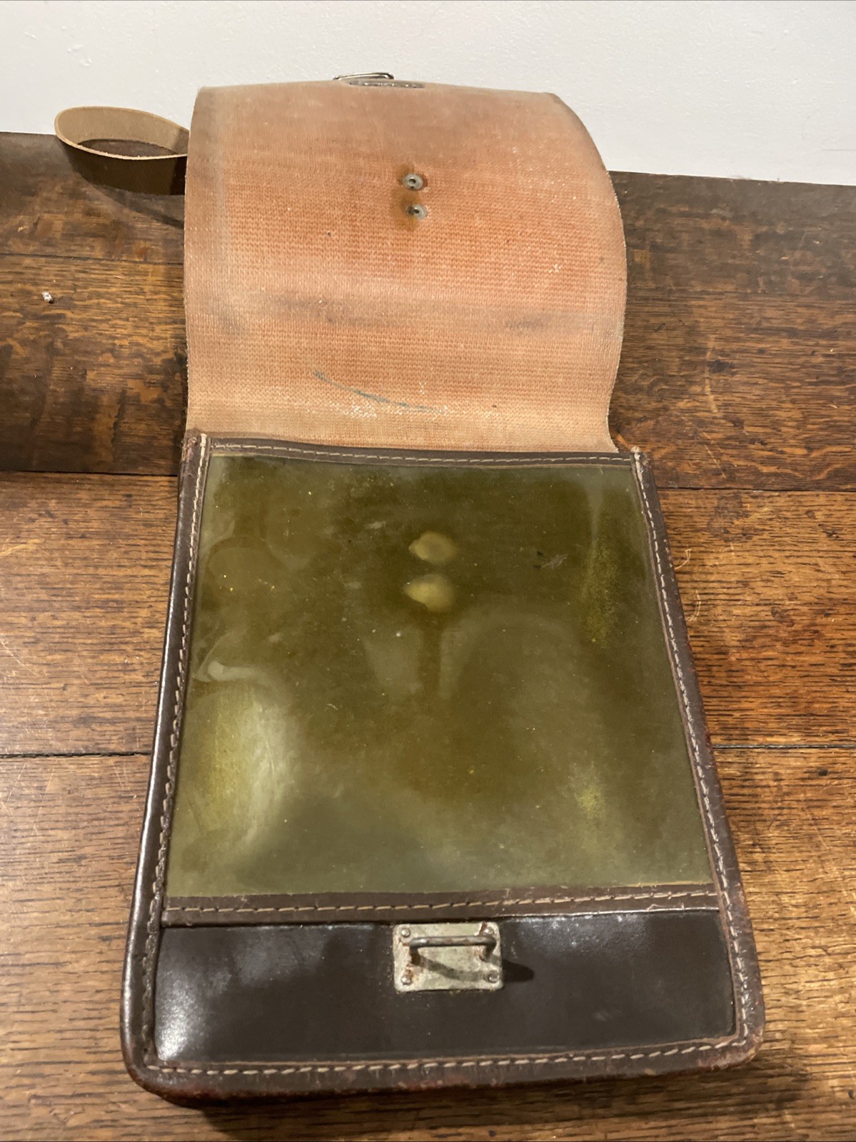 Soviet Officers 1975 Military Map Case