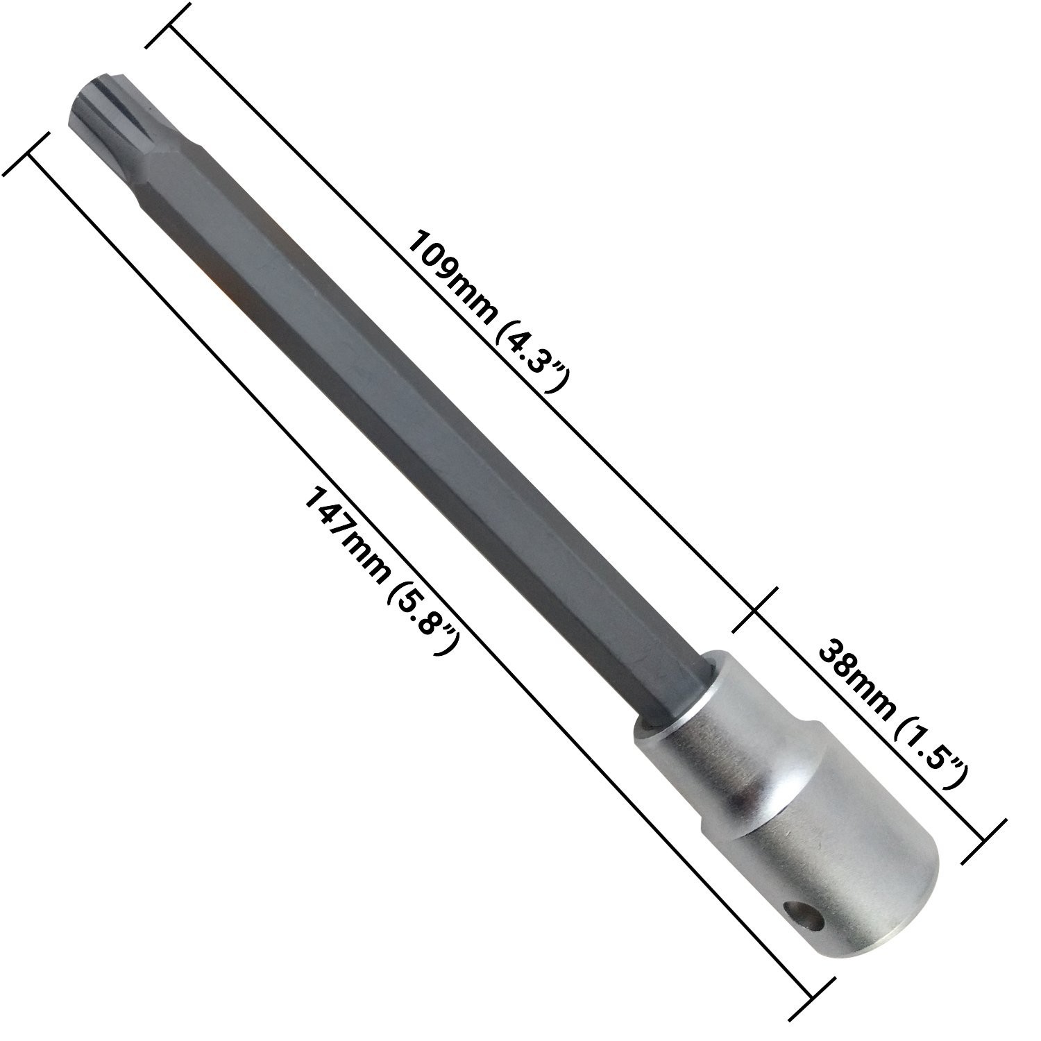 Head Bolt Tool for VW and Audi Vehicles Polydrive Head Bolt Socket Fits VW