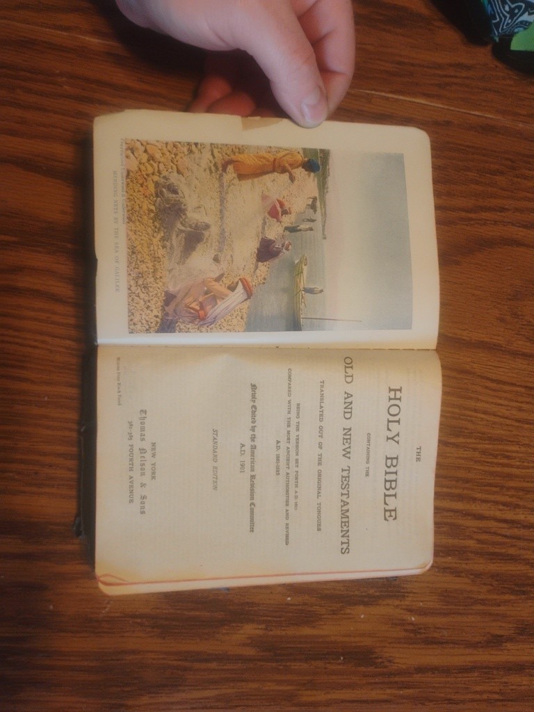 1929 AMERICAN STANDARD VERSION HOLY BIBLE!!!