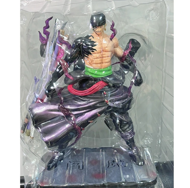 In Stock 25cm Anime One Piece Zoro Figures Sky Painting Roronoa Zoro Action Figu