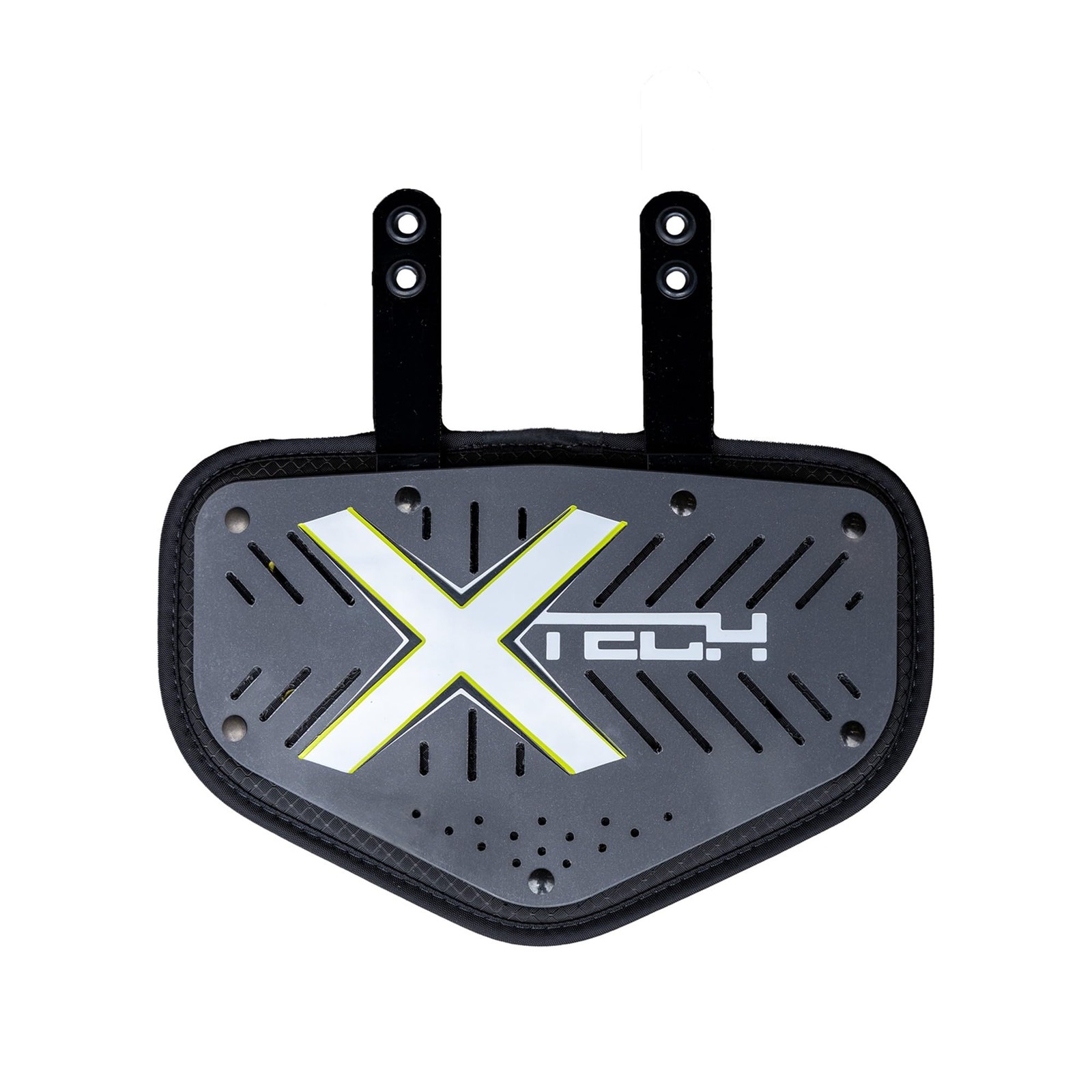 Vented 5-Sided Football Backplate - Universal Adjustable Back Plates for Adult M
