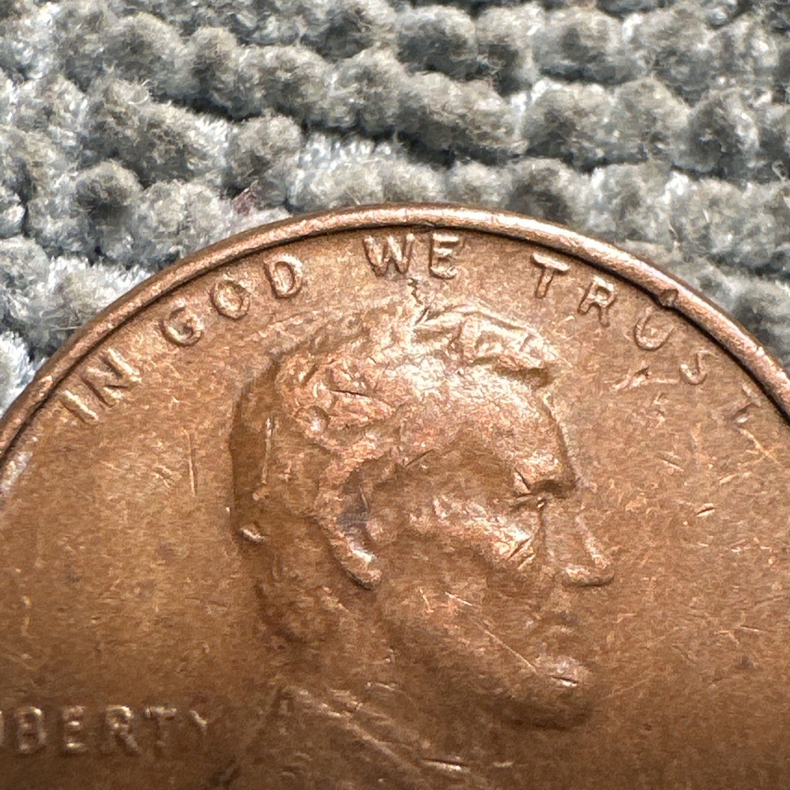 1970 D Lincoln Memorial Cent With A Doubled Die Reverse Machine Doubling