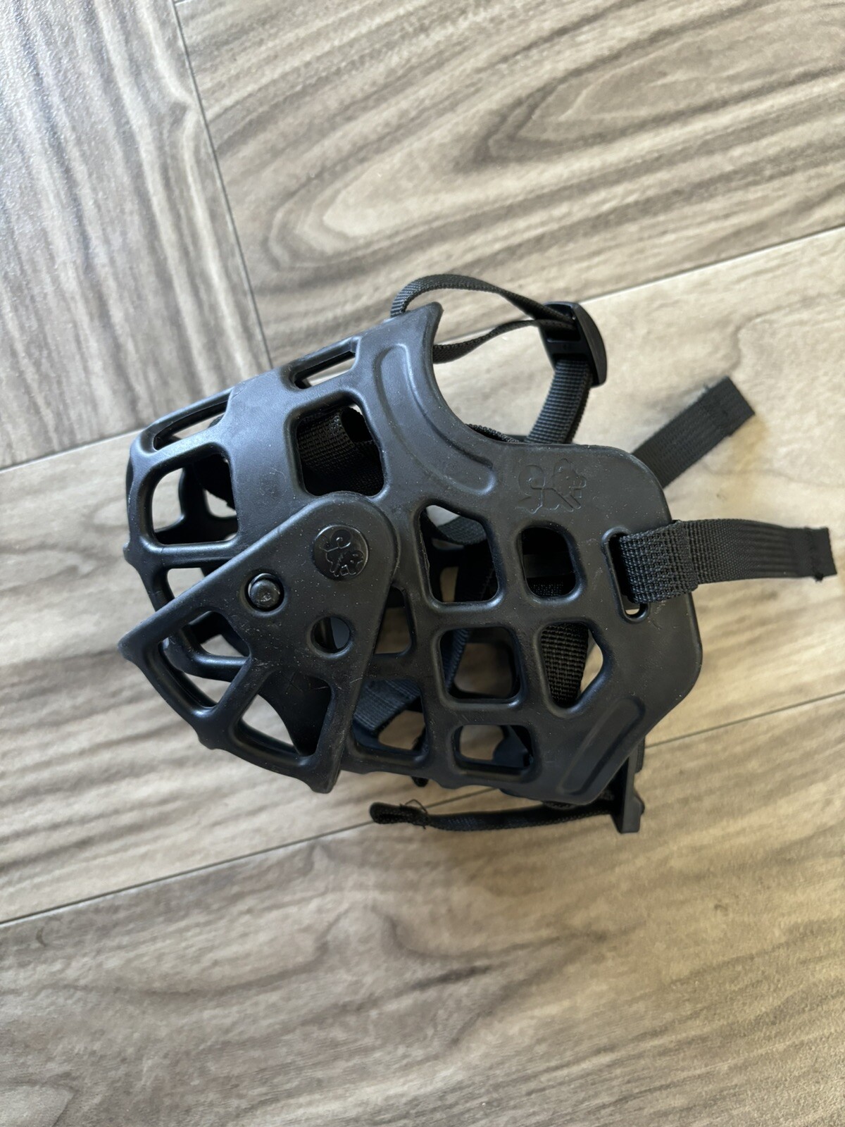 Dog Muzzle XL Breathable Basket Muzzle Black