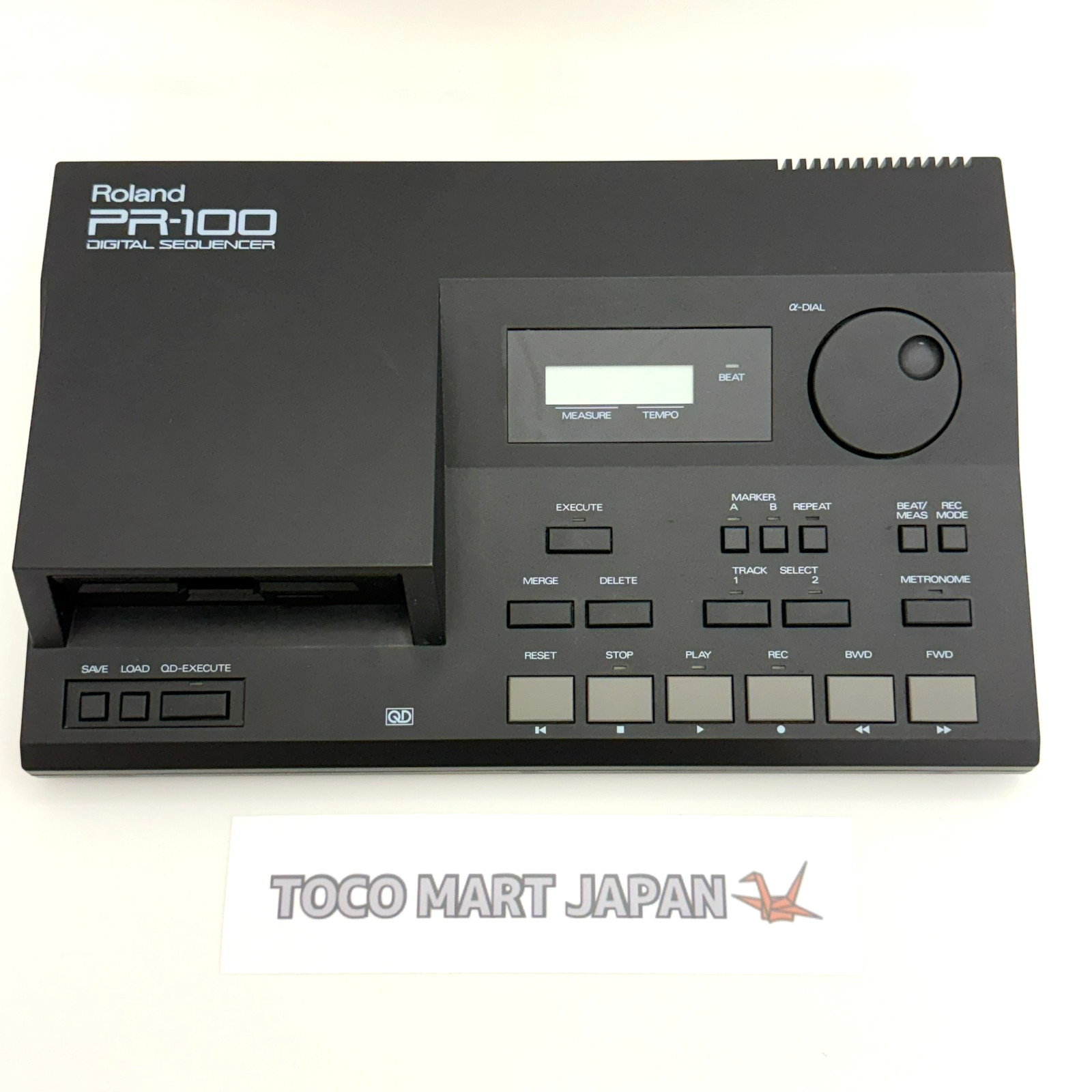 ROLAND PR-100 DIGITAL MIDI SEQUENCER Good condition Used From Japan #0021