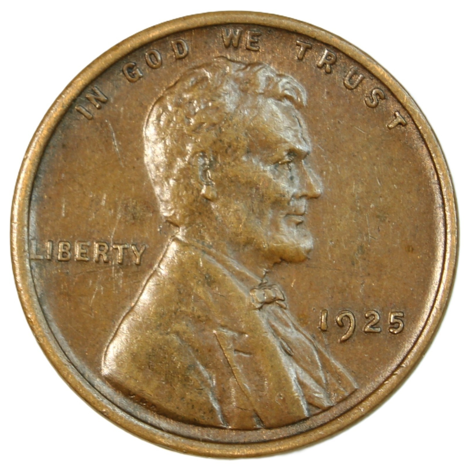 1925 Lincoln cent- Choice EF / DDO-SMH1051
