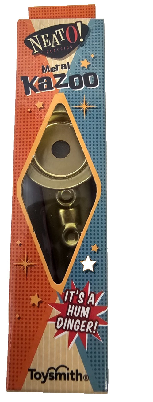 Neato! Metal Kazoo by Toysmith, musical instrument-band instrument