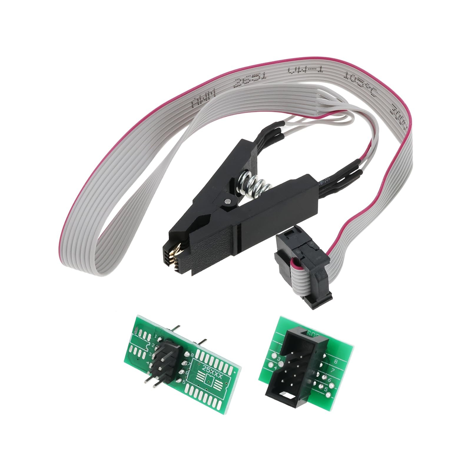 1 Set SOIC SOIC8 SOP8 8 Pin Test Clip Circuit Board Programmer Converter