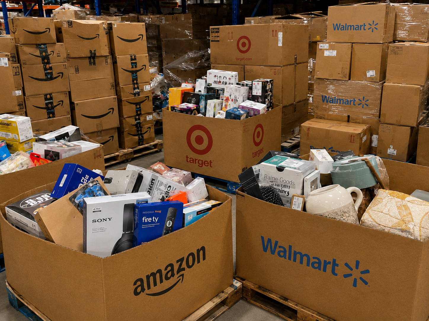 Amazon Wholesale Lot Household Essentials Consumer Goods
