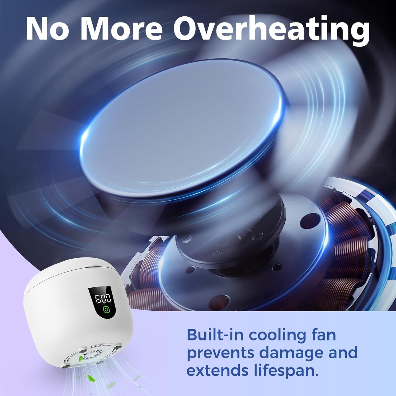 Ultrasonic Retainer Cleaner 45kHz 180ml Waterproof Digital Timer