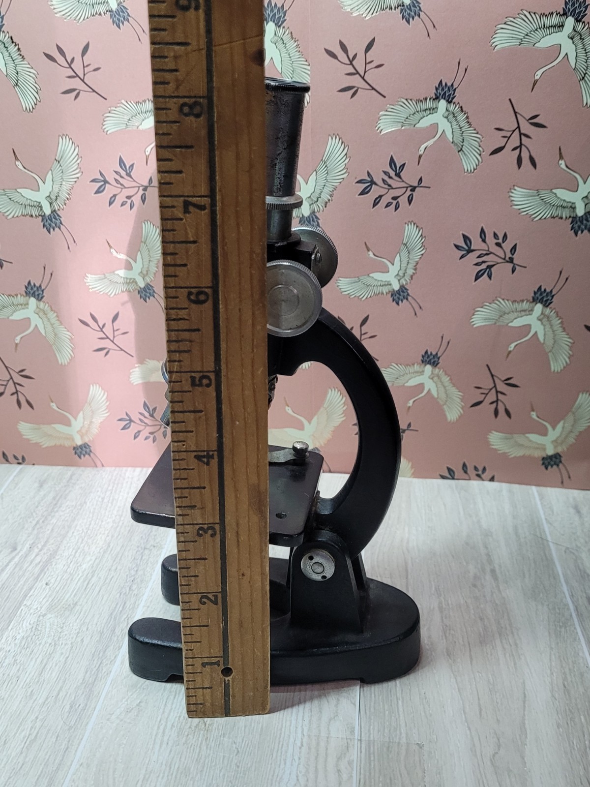 Vintage Sears Student Microscope 100x 200x 300x Magnification Untested No Slides